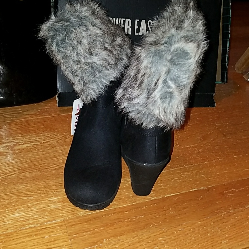 Black Suede Boots